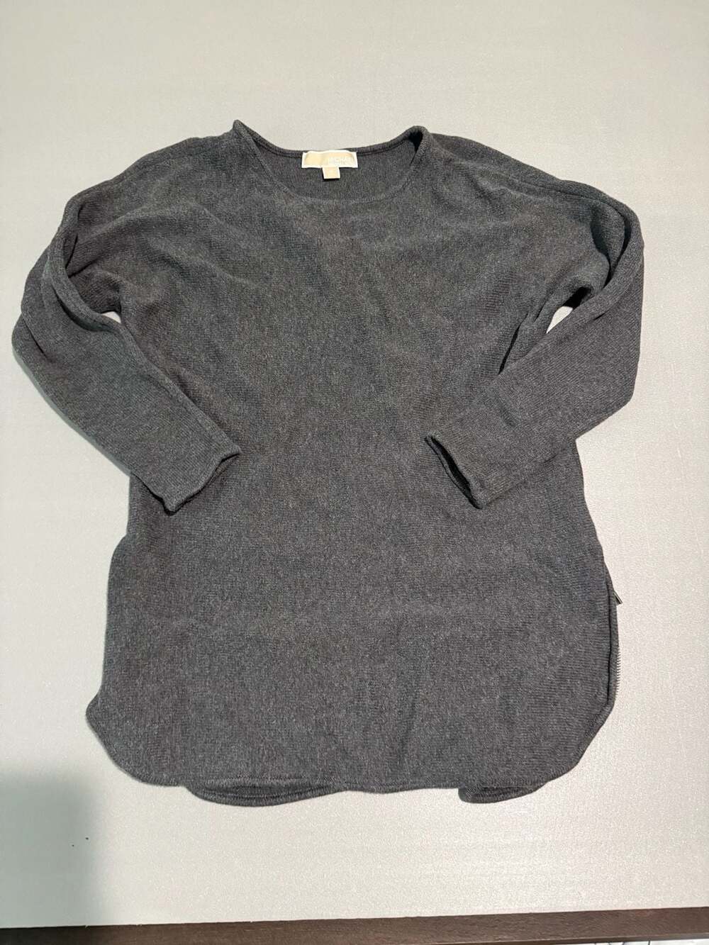 MICHAEL Michael Kors Sweater Size M Gray Knit Pullover